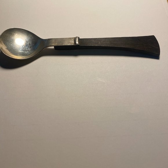 Allan Adler Sterling and rosewood spoon - Picture 3 of 4
